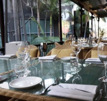 Restaurant in Brisbane Stamford Courtyard Balcony